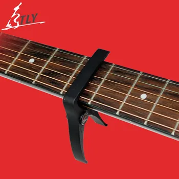 Zapach stop aluminium guitar Capo Guitarra Capotraste do akustycznej gitary elektrycznej silna sprężyna