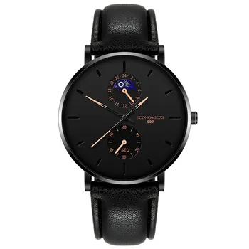 Zegarki męskie zegarek Kwarcowy zegarek sportowy zegarki męskie Top luksusowej marki skóra Relogio Masculino męskie zegarki reloj hombre