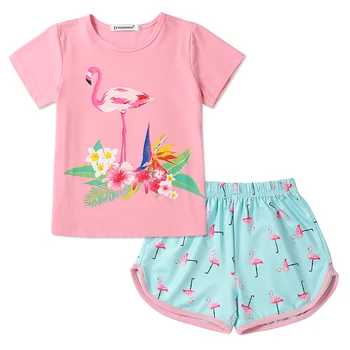 Zestawy Ubrań Dla Dziewczyn Letnie Piżamy Dla Dziewczynek Infantil Kids Unicorn Pyjamas Bawełniane Piżamy Dla Chłopców Odzież Dziecięca Dla Dziewczynek 3 4 5 6 7 Lat
