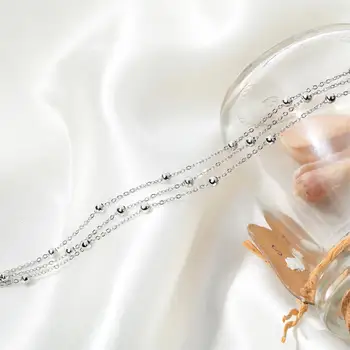 ZooMango moda wielowarstwowe handmade lampwork nożny bransoletka dla kobiet klapki sandały nogi łańcuszek bransoletka Boho biżuteria prezent ZA19004