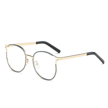 Эльбру Kocie Oko Okulary Okulary Dla Mężczyzn Kobiet Metalowa Oprawka, Okulary Nowa Moda Marka Projektant Okulary Okulary Optyczne